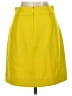 J.Crew 100% Wool Solid Yellow Wool Skirt Size 0 - photo 2