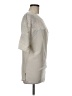 Gold Hawk 100% Silk Ivory Gray 3/4 Sleeve Silk Top Size M - photo 4