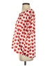 Ekouaer Hearts Red Short Sleeve Blouse Size S - photo 5