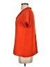 runway ready 100% Polyester Orange Short Sleeve Top Size S - photo 5