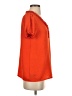 runway ready 100% Polyester Orange Short Sleeve Top Size S - photo 4