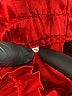 Unbranded Solid Red Jumpsuit Size S - photo 4
