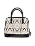Brooks Brothers Graphic Ivory Black Satchel One size - photo 1