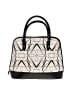 Brooks Brothers Graphic Ivory Black Satchel One size - photo 3