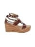 Jimmy Choo Brown Wedges Size EU 41 - photo 1