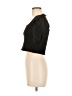 Dèluc Black Short Sleeve Top Size M - photo 5