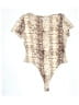 Bar III Ivory Bodysuit Size L - photo 1