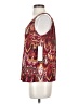 Agenda Burgundy Tank Top Size S - photo 5