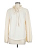Shein Ivory Long Sleeve Blouse Size 8 - 10 - photo 1