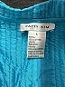 Patty Kim NewYork 100% Polyester Paisley Teal Blazer Size L - photo 6