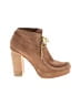 Dolce Vita Solid Brown Ankle Boots Size 8 1/2 - photo 1