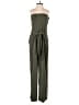 Gianni Bini 100% Polyester Solid Green Jumpsuit Size XS - photo 1