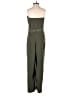 Gianni Bini 100% Polyester Solid Green Jumpsuit Size XS - photo 2