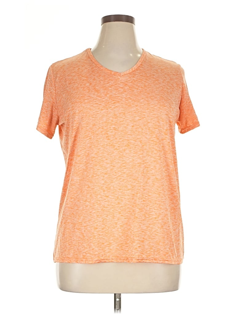 Pre-owned Real Essentials Active T-shirt In Orange