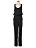 Ann Taylor LOFT 100% Polyester Solid Black Jumpsuit Size XS - photo 1