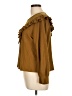 J.Crew Brown Long Sleeve Blouse Size L - photo 5