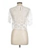 Shein 100% Polyester White Short Sleeve Top Size L - photo 2