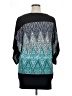 Style&Co Teal 3/4 Sleeve Blouse Size XL - photo 2