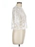 Shein 100% Polyester White Short Sleeve Top Size L - photo 4
