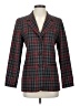 HARRIS WALLACE NEW YORK Plaid Red Blazer Size S (estimated) - photo 1
