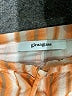 Gimaguas Stripes Orange Casual Pants Size XL - photo 4