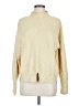 Proenza Schouler Gold Ivory Silk Pullover Sweater Size M - photo 1
