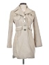 Kenneth Cole New York Ivory Wool Coat Size 2 - photo 1