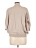 Bobi 100% Rayon Tan 3/4 Sleeve Blouse Size L - photo 2