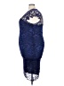 BKMGC 100% Polyester Blue Cocktail Dress Size 3X - photo 5