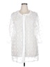 Robert Kitchen 100% Polyester White 3/4 Sleeve Blouse Size XXL (estimated) - photo 1
