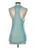 Nike 100% Polyester Blue Sleeveless T-Shirt Size S - photo 2