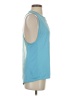 Nike 100% Polyester Blue Sleeveless T-Shirt Size S - photo 4