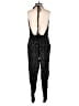 Indah 100% Silk Stars Black Jumpsuit Size XS - photo 2