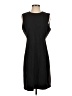 Theory Solid Black Casual Dress Size 8 - photo 1