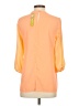 Gianni Bini 100% Polyester Orange 3/4 Sleeve Blouse Size S - photo 2