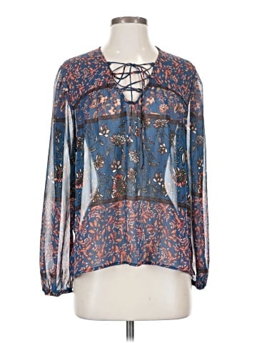 Everly Long Sleeve Blouse (view 1)