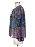 Everly 100% Polyester Blue Long Sleeve Blouse Size S - photo 5
