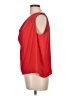 Evereve 100% Polyester Red Sleeveless Blouse Size L - photo 5