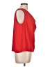 Evereve 100% Polyester Red Sleeveless Blouse Size L - photo 4