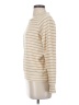 J.Crew Factory Store 100% Cotton Stripes Ivory Pullover Sweater Size XXS - photo 5