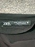 Zara Solid Black Casual Skirt Size XS - photo 4