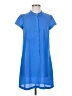 Mustard Seed 100% Polyester Blue Short Sleeve Blouse Size S - photo 1