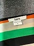 Bar III 100% Polyester Stripes Green Long Sleeve Blouse Size L - photo 7