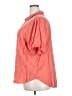 Westbound 100% Lyocell Orange Short Sleeve Blouse Size 2X - photo 5