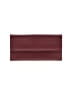 Lanvin Solid Burgundy Leather Wallet One size - photo 1