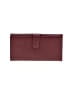Lanvin Solid Burgundy Leather Wallet One size - photo 2