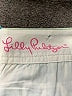 Lilly Pulitzer 100% Cotton Print Blue Khaki Shorts Size 0 - photo 3
