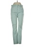 Ann Taylor Color Block Green Jeans Size 0 - photo 1
