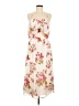 WAYF 100% Polyester Floral Ivory Casual Dress Size 8 - photo 1