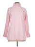 J. McLaughlin 100% Polyester Pink Turtleneck Sweater Size L - photo 1